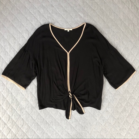 Ella Moss Tops - Ella Moss Tie Front Top